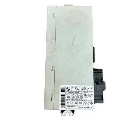 BMW 6 E63 E64 CAS control unit/module 6981416 5WK49412LBF