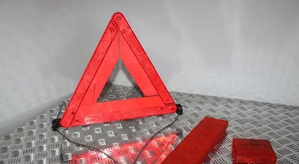 Emergency warning sign