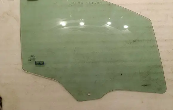 Ford Transit Courier Front door window/glass (coupe) ET76A21410A 0845602 DOT511M401AS2