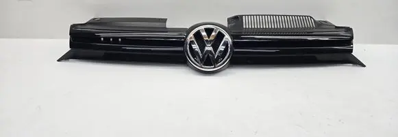 Volkswagen Golf VI Front bumper upper radiator grill 1K9853651