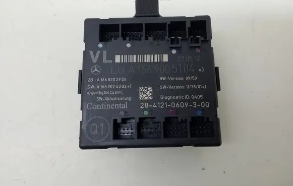 Mercedes-Benz ML W166 Door control unit/module A1669005104