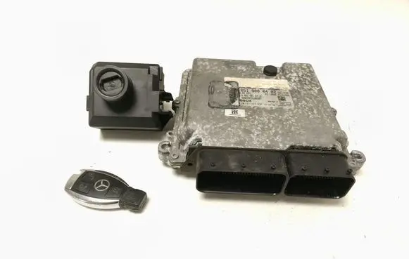 Mercedes-Benz ML W166 Engine ECU kit and lock set A6519000402