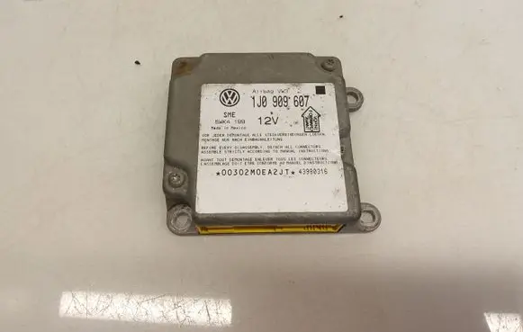 Volkswagen PASSAT B5 Airbag control unit/module 1J0909607