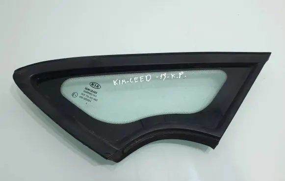 KIA Pro Cee'd II Front door vent window glass four-door 43R000084