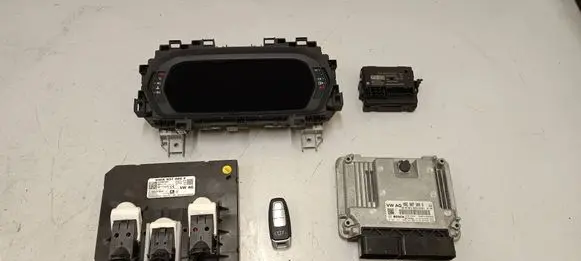 Audi A3 8Y Engine ECU kit and lock set 05e907309g 5wa907530j 8y0920700a