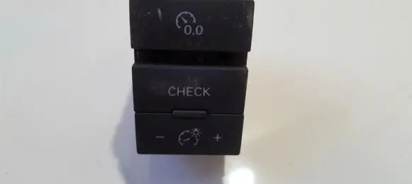 Panel lighting control switch