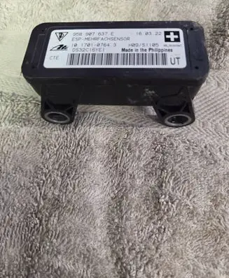 Porsche Macan (95B) ESP acceleration yaw rate sensor 95B907637E 10170107643 DS32C16YFJ