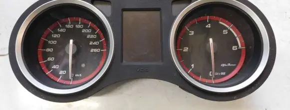 Alfa Romeo 159 Speedometer (instrument cluster) 0156077888 ALF56077888 A2C53249426