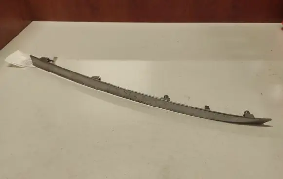 Rear bumper trim bar molding