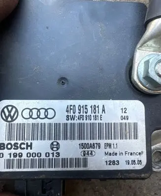 Audi A6 S6 C6 4F Power management control unit 4F0915181A 0199000013 4F0910111A
