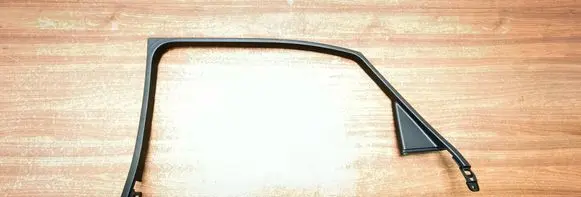Lexus RX III Rear door window/glass frame 6767348030