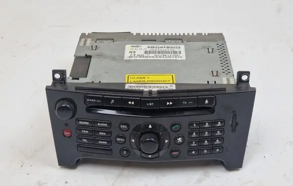 Peugeot 607 Radio/CD/DVD/GPS head unit 96649661XS 503551022202 354149011319321