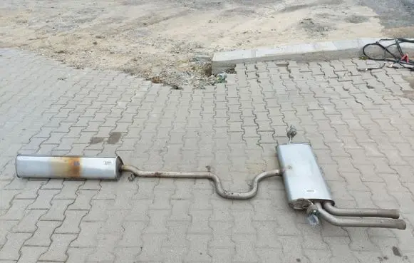 Skoda Octavia Mk4 Muffler/silencer 5Q0253211CA