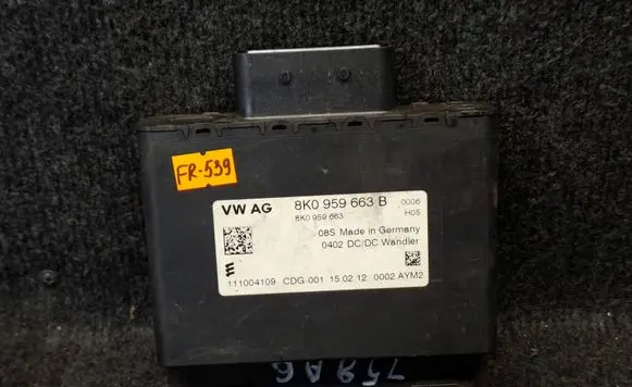Audi A6 S6 C7 4G Voltage converter/converter module 8K0959663B 8K0959663