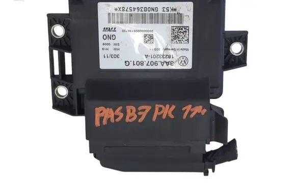 Volkswagen PASSAT B7 Hand brake control module 3AA907801G 18233201A 200000005135720