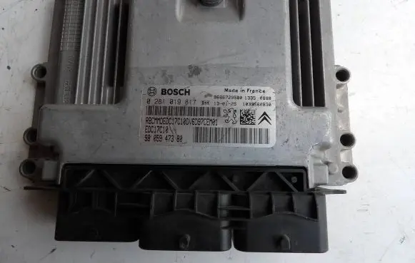 Citroen C3 Picasso Engine control unit/module 9666729580 9805947380 0281019817