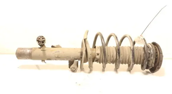 Front shock absorber with coil spring