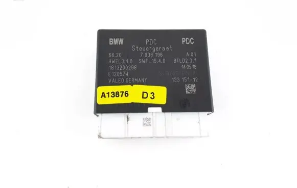 BMW X5 F15 Parking PDC control unit/module 7938196 66207938196