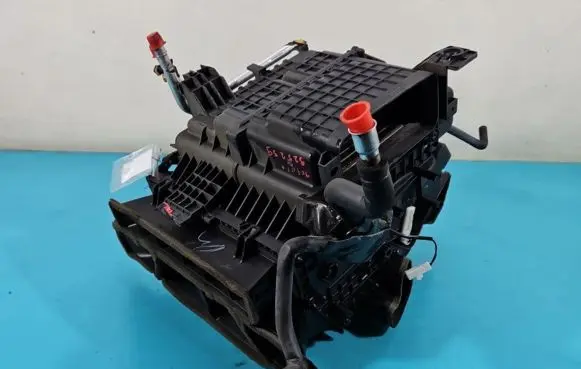 Interior heater climate box assembly