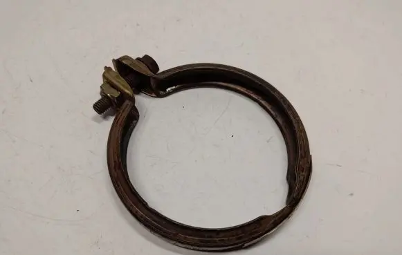 BMW 5 F10 F11 Muffler pipe connector clamp 7620508 11657620508 18307553602