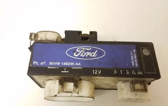 Ford Galaxy Coolant fan relay 95VW14B205AA 7MO000317