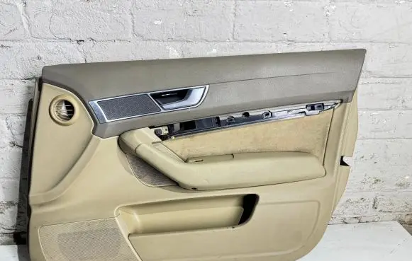 Audi A6 S6 C6 4F Front door card panel trim 4F1867106A 4F2867106A