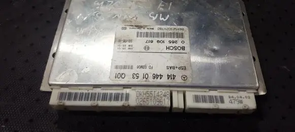 Mercedes-Benz Vaneo W414 ESP (stability system) control unit 4144460153Q01 0265109617