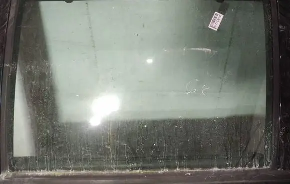 Citroen C8 Rear door window glass as2