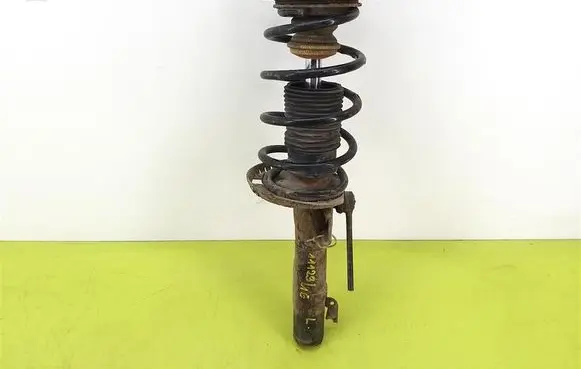 Front shock absorber with coil spring