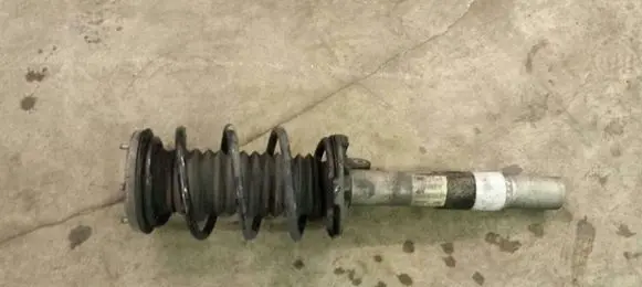 BMW 7 E65 E66 Front shock absorber with coil spring 31316786531