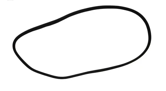 KIA Sportage Rubber seal rear door 