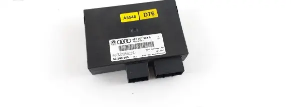 Audi A6 S6 C6 4F Tow bar trailer control unit/module 4E0907383A 4E0910383A