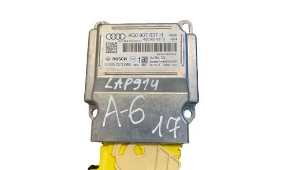 Audi A6 S6 C7 4G ESP (stability system) control unit 4G0907637H 4G0907637D 0265020246