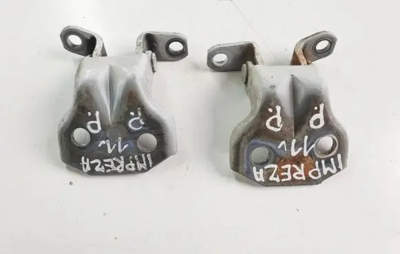 Front door hinge set