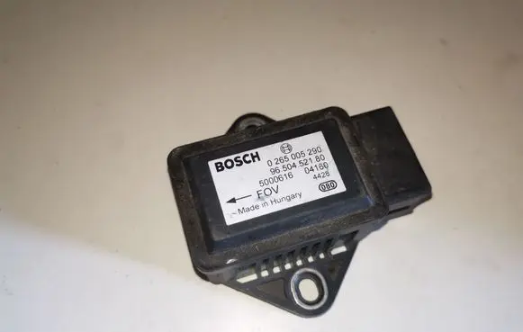 Peugeot 307 ESP acceleration yaw rate sensor 0265005290 9650452180