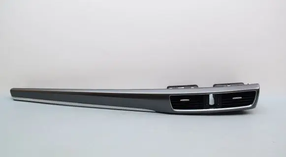 Dashboard air vent grill cover trim