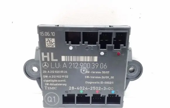 Mercedes-Benz C W204 Door control unit/module A2129003906 A2128208526 A2129029902