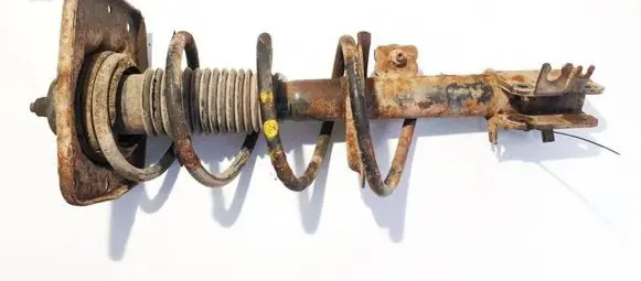 Peugeot 807 Front shock absorber/damper