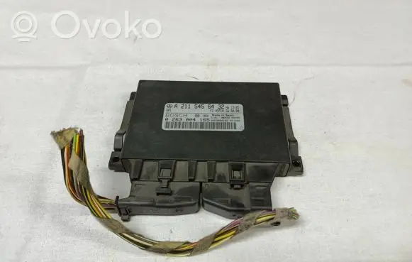 Mercedes-Benz E W211 Parking PDC control unit/module A2115456432 0263004165