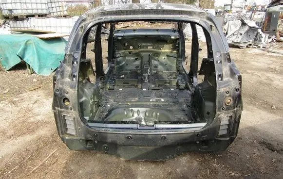 Opel Crossland X Rear bodywork 