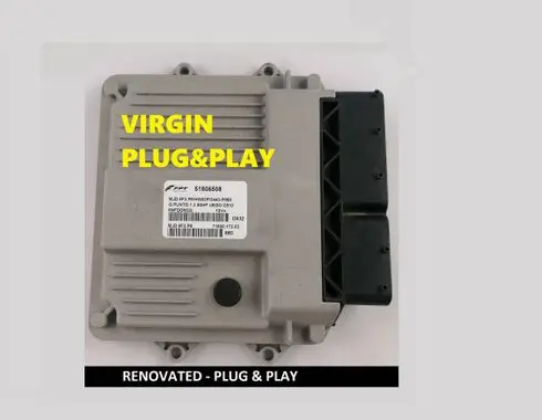 Fiat Punto (199) Engine control unit/module ECU 51806508 7160017202