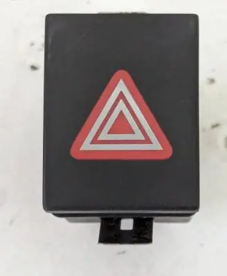Volkswagen Cross Polo Hazard light switch 6Q0953235A