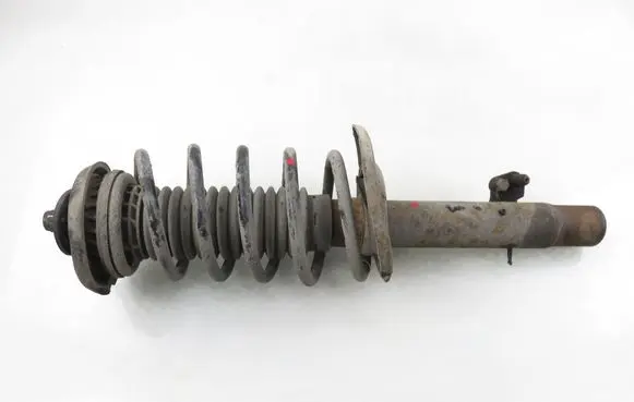 Peugeot 207 Front shock absorber with coil spring 