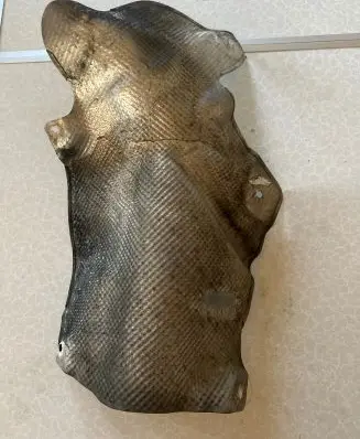 Mercedes-Benz R W251 Heat shield in engine bay A251682027 9592