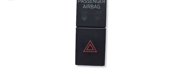Skoda Octavia Mk3 (5E) Hazard light switch 5E0953507E