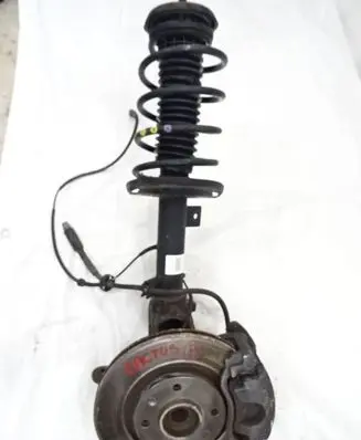 Front wheel hub spindle knuckle