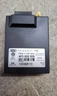 Audi A6 S6 C6 4F Auxiliary heating control unit/module 4F0909509 9006748A L01810304
