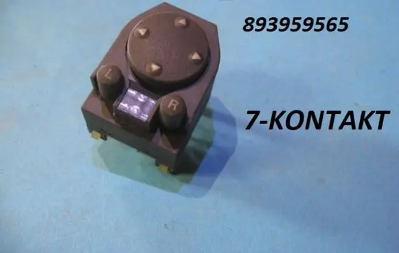Seat Toledo I (1L) Wing mirror switch 893959565