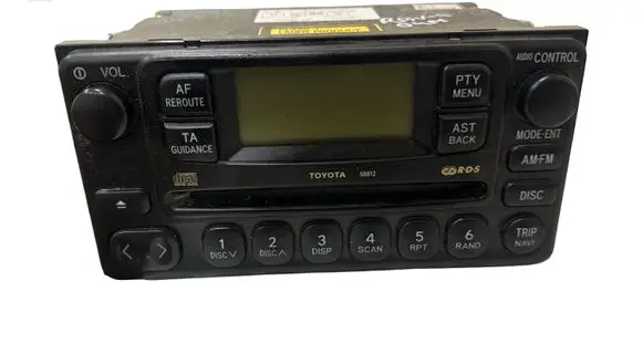 Toyota RAV 4 (XA20) Radio/CD/DVD/GPS head unit 8612042130 CQTT3370A 144305