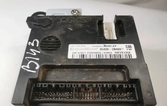 Hyundai Santa Fe Immobilizer control unit/module 954002B480 5WY8135E 0709290018